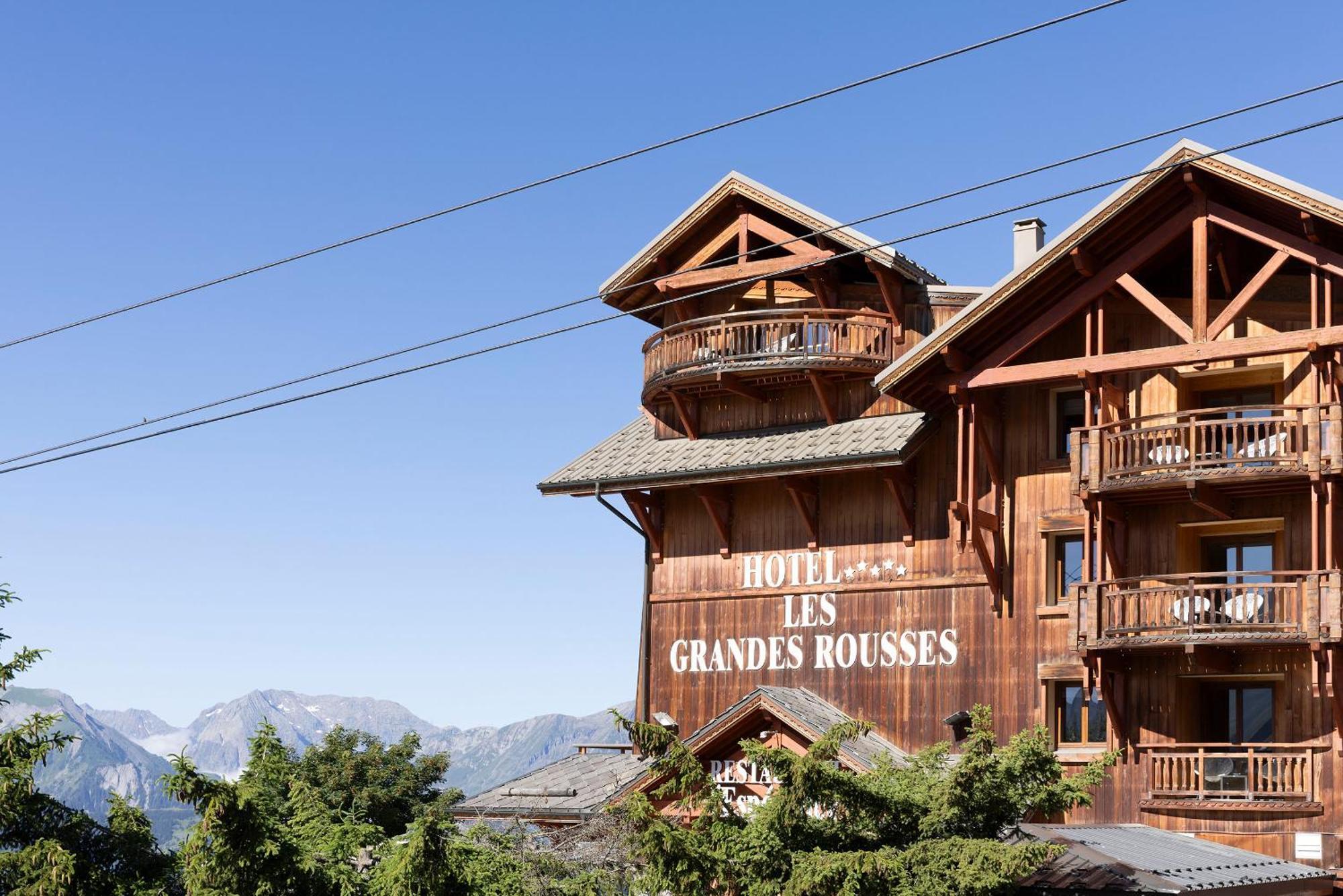 Grandes Rousses Hotel & Spa Alpe d'Huez ภายนอก รูปภาพ